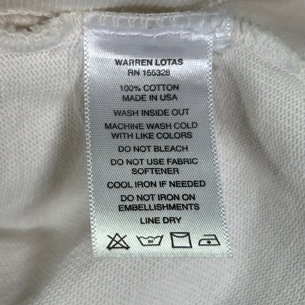 Warren Lotas The Coldest Day Samurai Skeleton Graphic T-Shirt Mens XL Cream - Picture 7 of 11